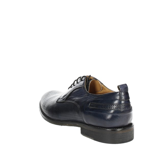 Exton Shoes Brogue Blue 9430