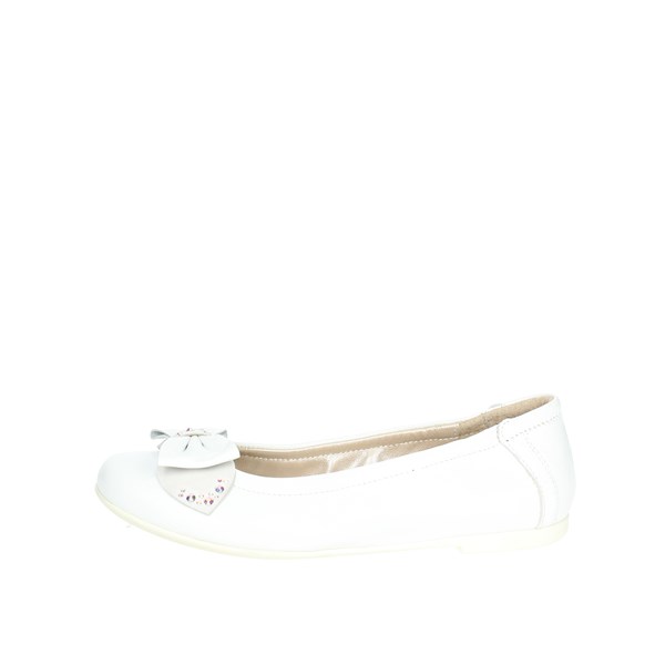 Le Petit Bijou Shoes Ballet Flats White 8053-1