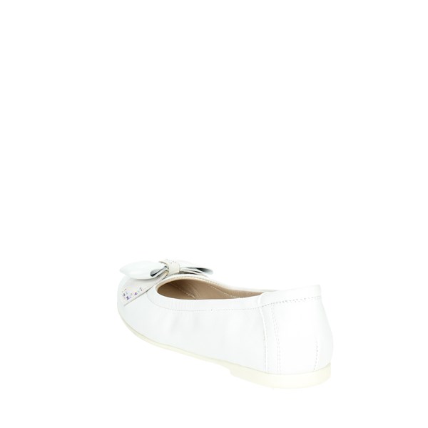 Le Petit Bijou Shoes Ballet Flats White 8053-1