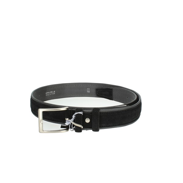 Francesco Muto Accessories Belt Black 828-E