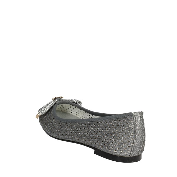 Laura Biagiotti Shoes Ballet Flats Silver 709