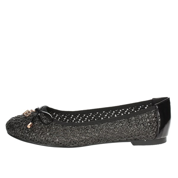 Laura Biagiotti Shoes Ballet Flats Black 711