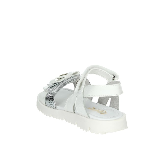 Viviane Shoes Sandal White/Silver 3002-AB
