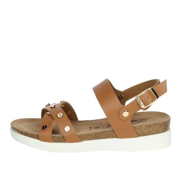 Lorraine Shoes Sandal Brown leather 18355