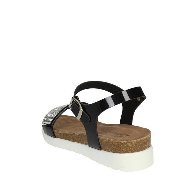 Lorraine Shoes Flat Sandals Black 17121
