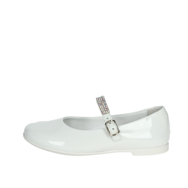 Le Petit Bijou Shoes Ballet Flats White 8221-1