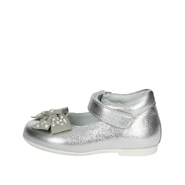 Le Petit Bijou Shoes Ballet Flats Silver 1805-1