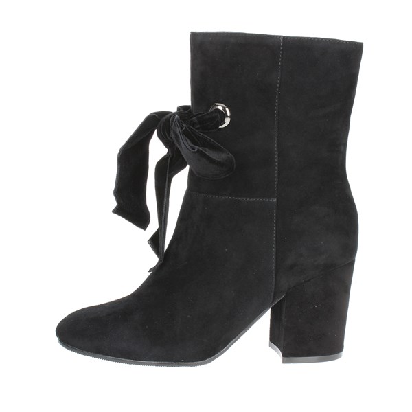 Luciano Barachini Shoes Heeled Ankle Boots Black BB241A