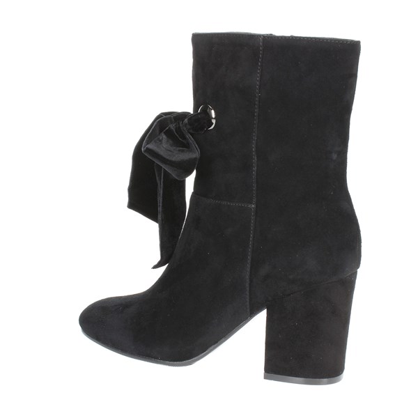 Luciano Barachini Shoes Heeled Ankle Boots Black BB241A