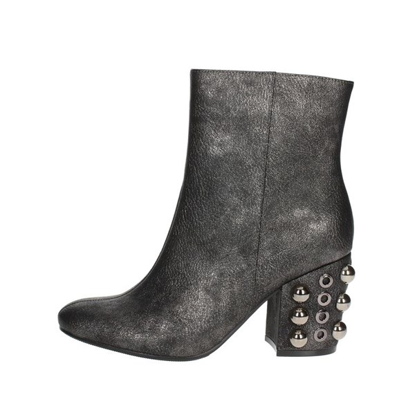 Luciano Barachini Shoes Heeled Ankle Boots Charcoal grey BB242V