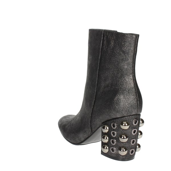 Luciano Barachini Shoes Heeled Ankle Boots Charcoal grey BB242V
