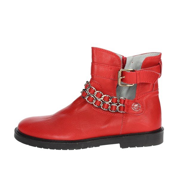 Blumarine  Shoes Ankle Boots Red D2226