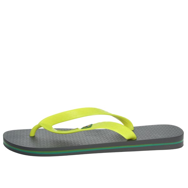 Ipanema Shoes Flip Flops Black/Green 80415