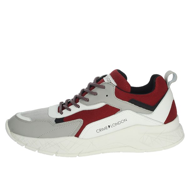 Crime London  Shoes Sneakers Grey/Red 11527PP1.71