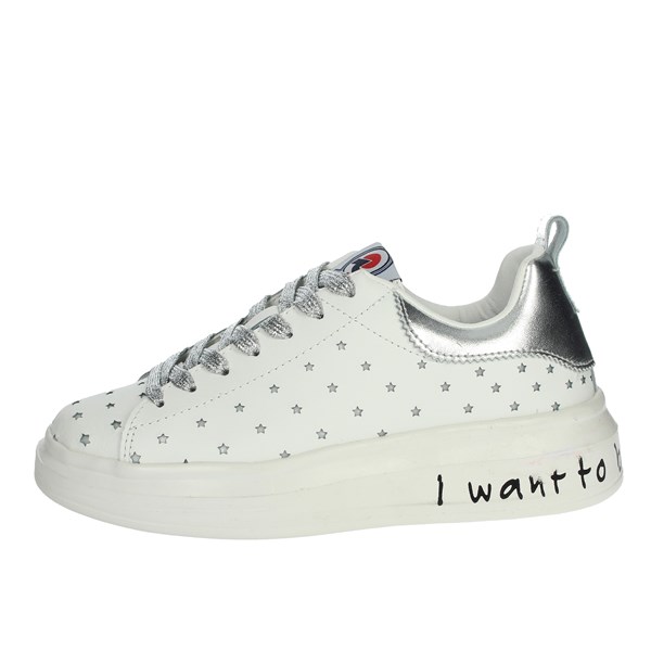 Invicta Shoes Sneakers White/Silver 4461138/D