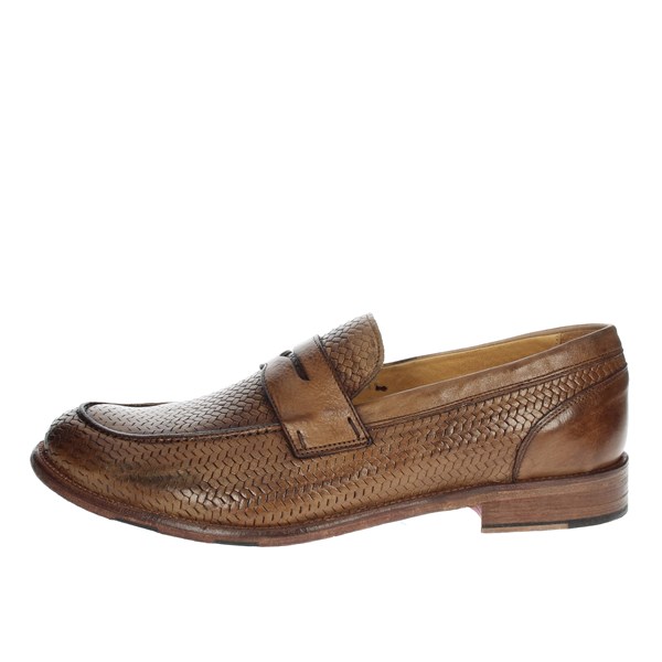 Exton Shoes Moccasin Brown leather 3107