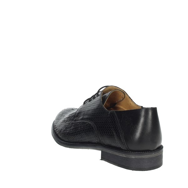 Exton Shoes Brogue Black 3102