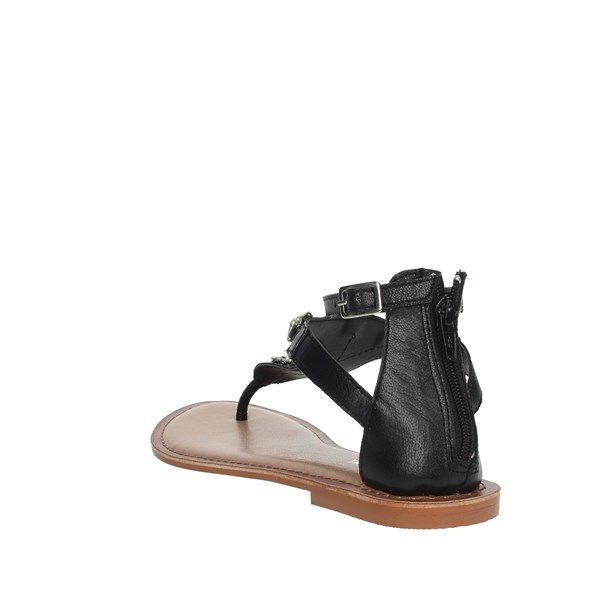 Pregunta Shoes Flat Sandals Black PF8372
