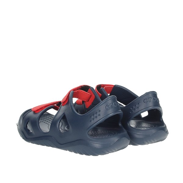 Crocs Shoes Sandal Blue/Red 204988-4BA