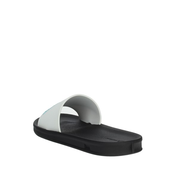 Rider Shoes Clogs White/Black 11431