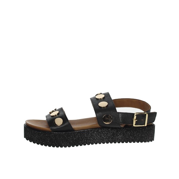 Donna Style Shoes Sandal Black 19-335