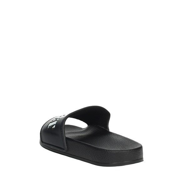 Adalet Shoes Flat Slippers Black AD1000