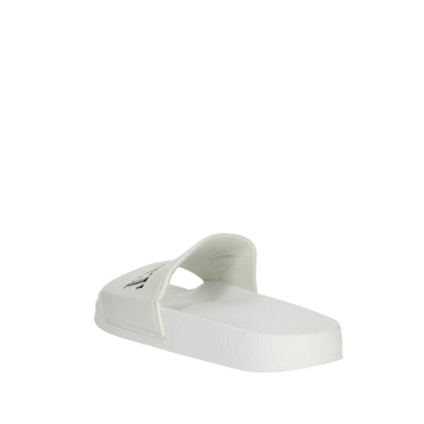 Adalet Shoes Flat Slippers White AD1000