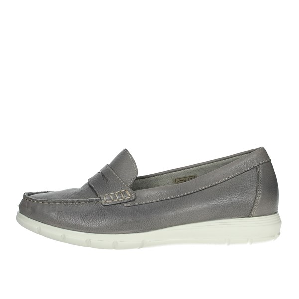Cinzia Soft Shoes Moccasin Grey IV10182-S