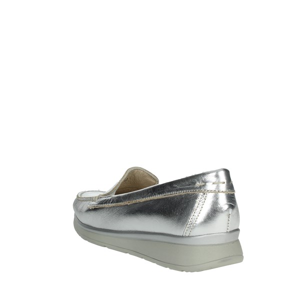Cinzia Soft Shoes Moccasin Silver IA810VL