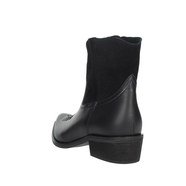 Elena Del Chio Shoes Ankle Boots Black 7794