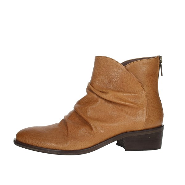 Elena Del Chio Shoes Ankle Boots Brown leather 9303