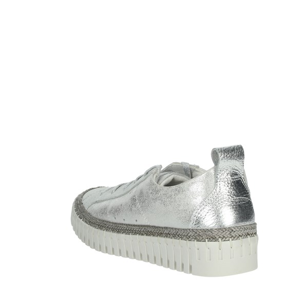 Nina Capri Shoes Sneakers Silver 65501