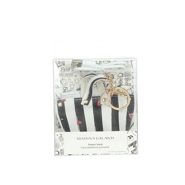 Marina Galanti Accessories Keychain White/Black 58-003-4