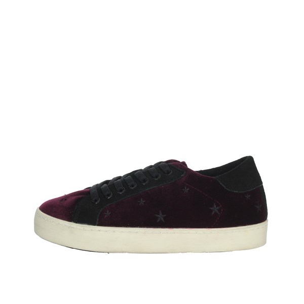 D.a.t.e. Shoes Sneakers Burgundy HILL LOW-22I