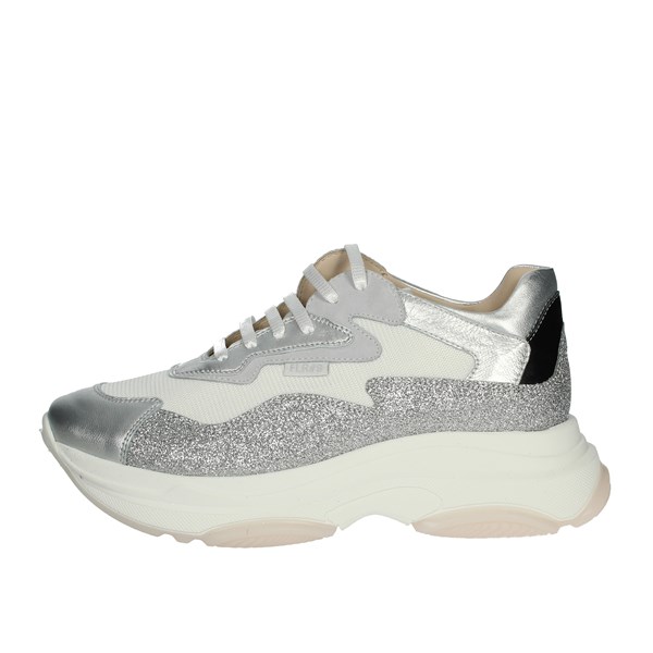 Florens Shoes Sneakers White/Silver F7588