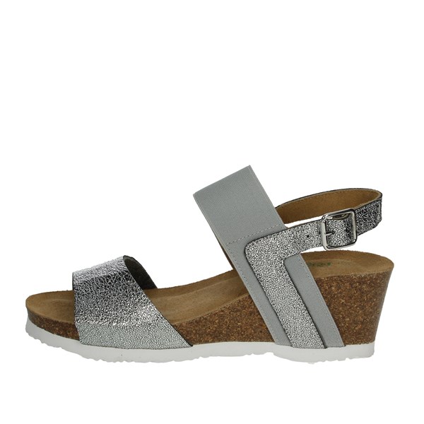Riposella Shoes Platform Sandals Silver C183
