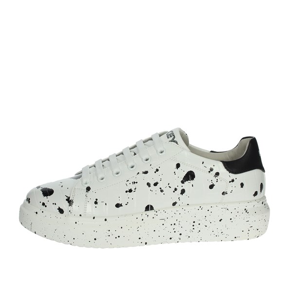 Keys Shoes Sneakers White/Black K-401