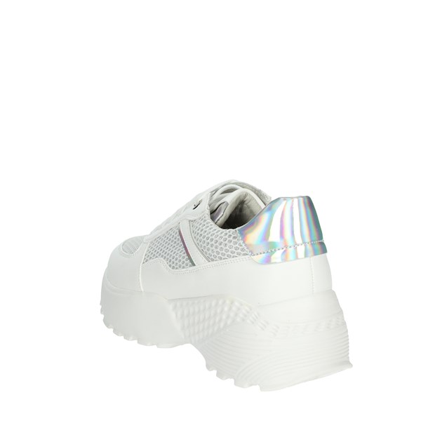 Keys Shoes Sneakers White/Silver K-1501