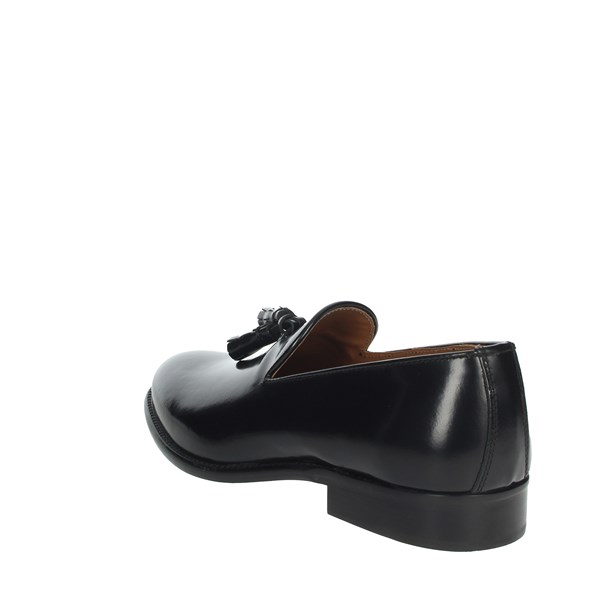 Gino Tagli Shoes Moccasin Black 603C-O