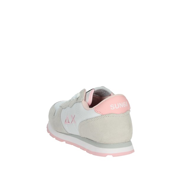 Sun68 Shoes Sneakers White/Pink Z30401