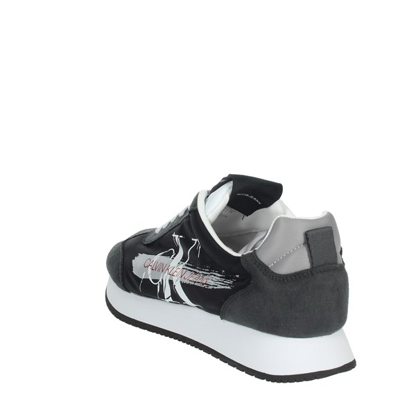Calvin Klein Jeans Shoes Sneakers Black/White B4S0656