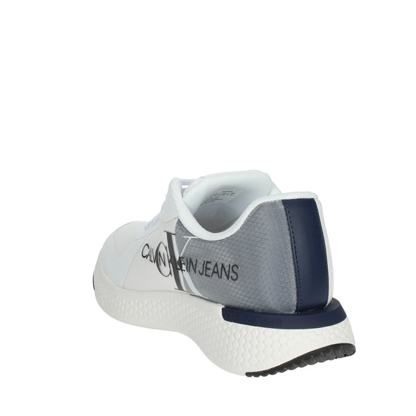 Calvin Klein Jeans Shoes Sneakers White/Blue B4S0649