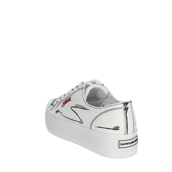 Calvin Klein Jeans Shoes Sneakers White/Black B4R0887