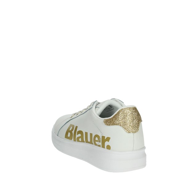 Blauer Shoes Sneakers White/Gold S0JASMINE02