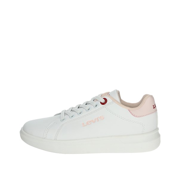 Levi's Shoes Sneakers White/Pink VELL0010S
