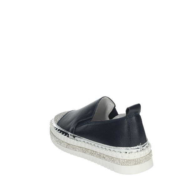 Nina Capri Shoes Slip-on Shoes Blue ORCHID