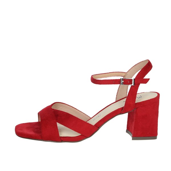 Menbur Shoes Sandal Red 21862