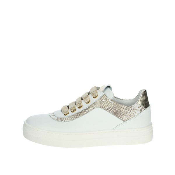Le Petit Bijou Shoes Sneakers White/Gold 6430LPB