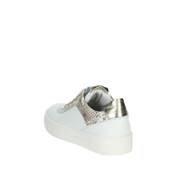 Le Petit Bijou Shoes Sneakers White/Gold 6430LPB