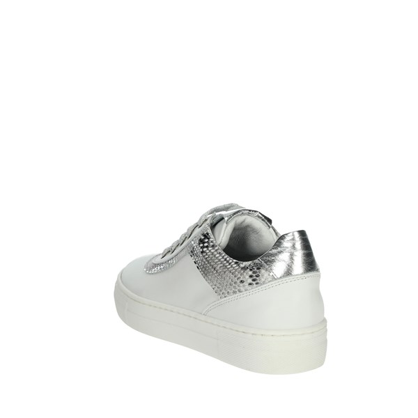 Le Petit Bijou Shoes Sneakers White/Silver C4